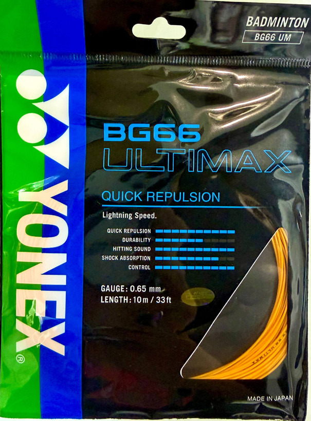زه کپی بدمینتون Yonex BG 66 Ultimax